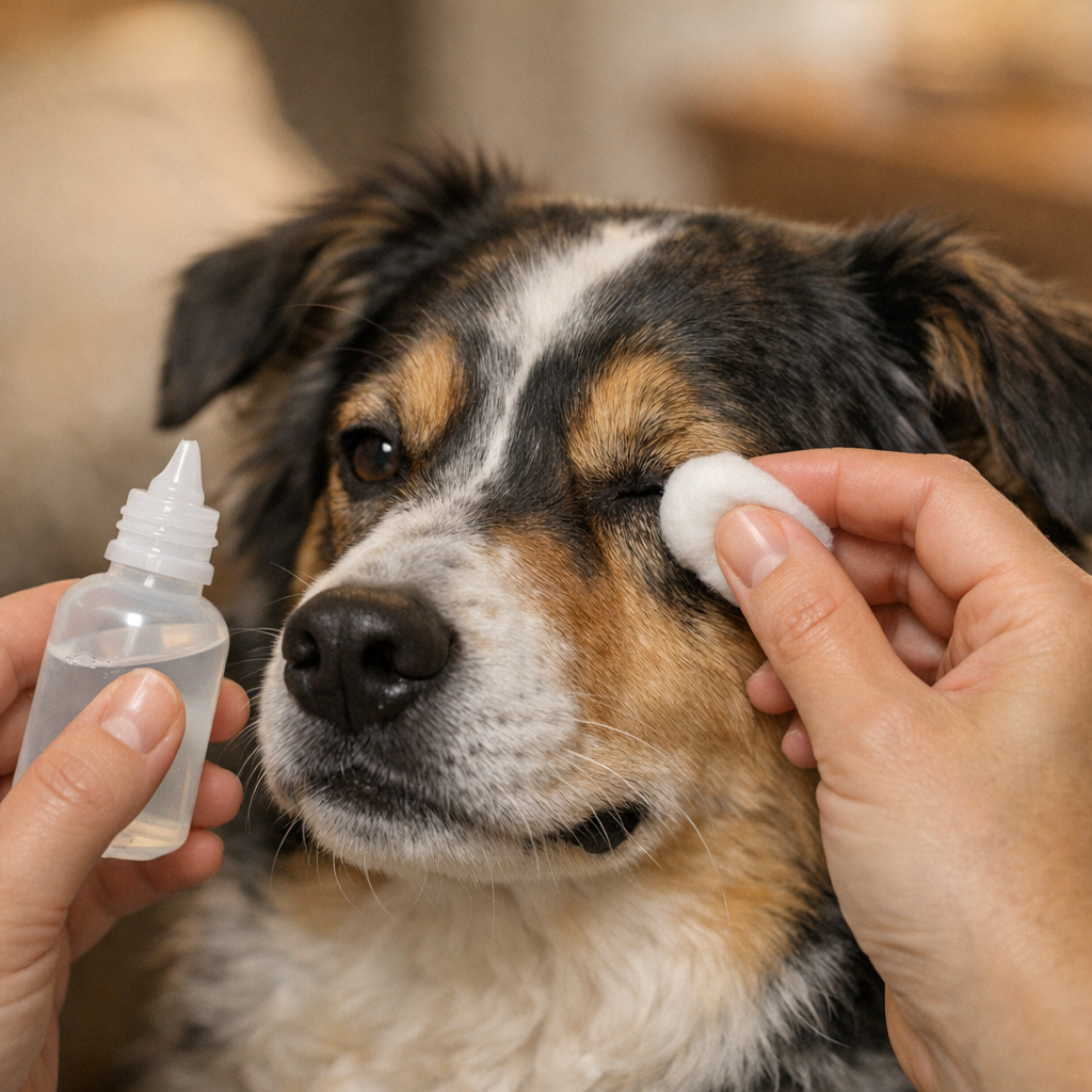 dog eye injury first aid