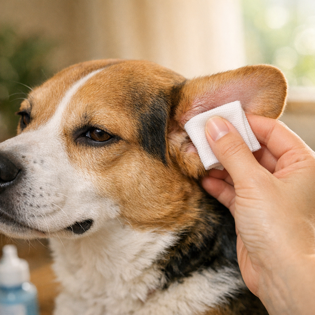 dog ear infection natural remedy