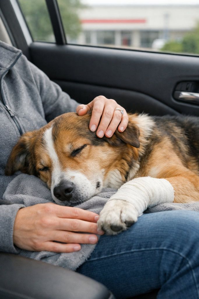 dog snake bite first aid