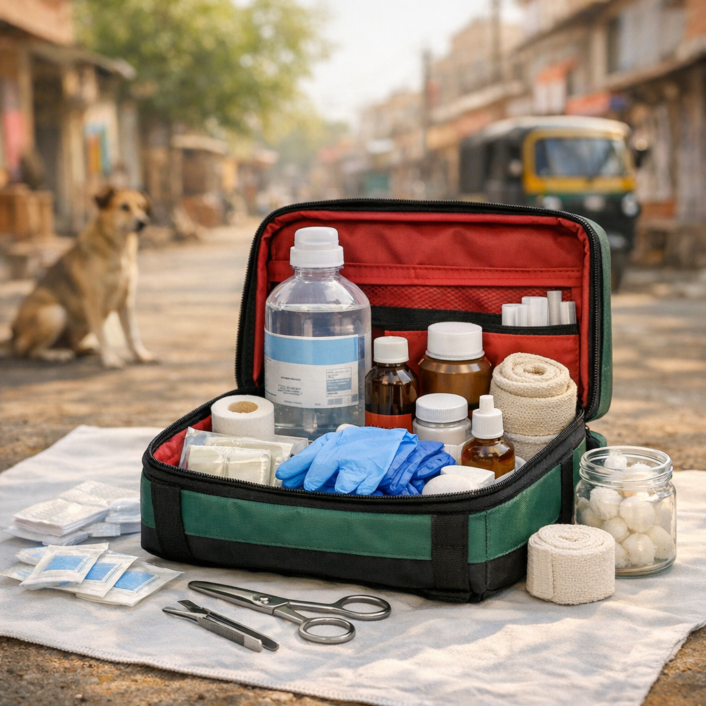 street animal first aid kit