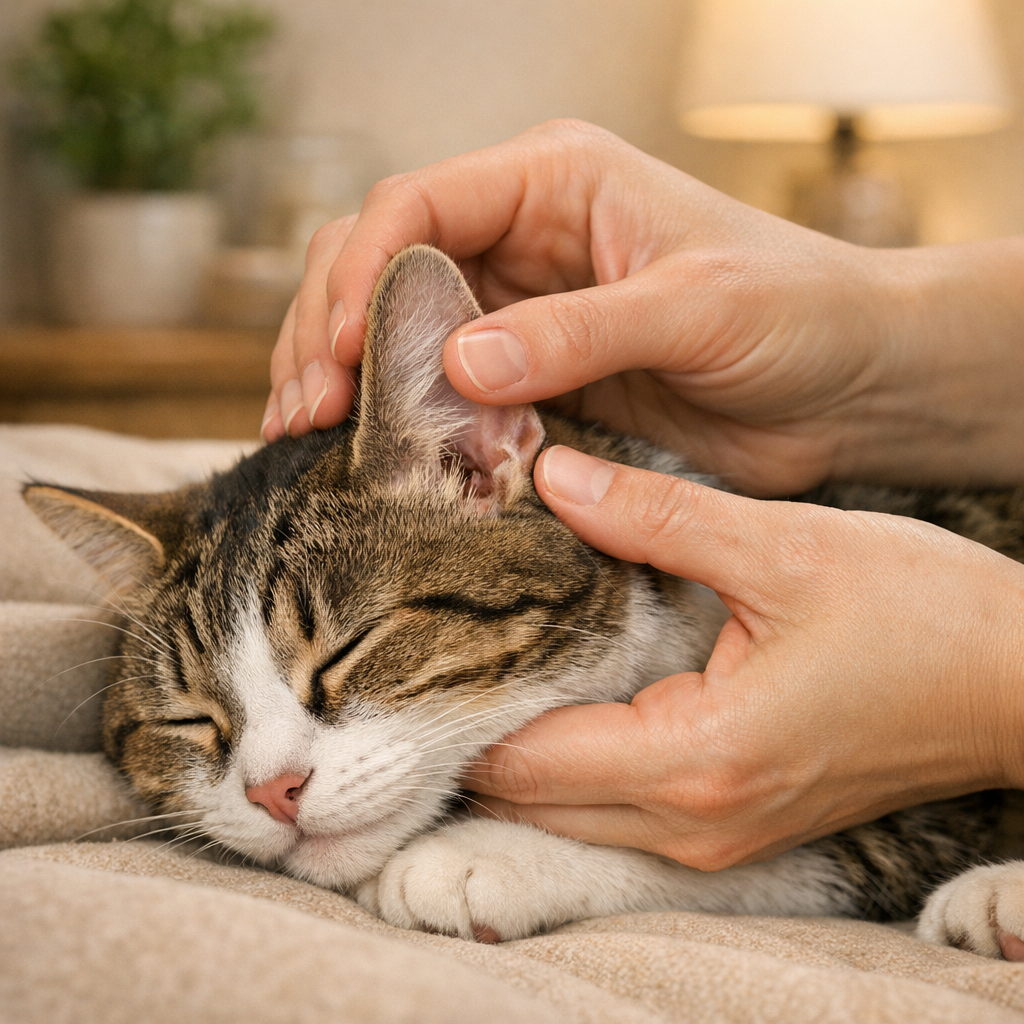 cat fever symptoms