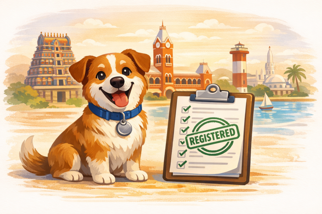 pet licence Chennai Greater Chennai Corporation