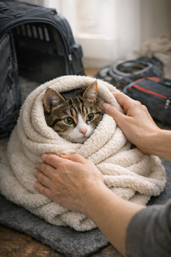 cat hit by car