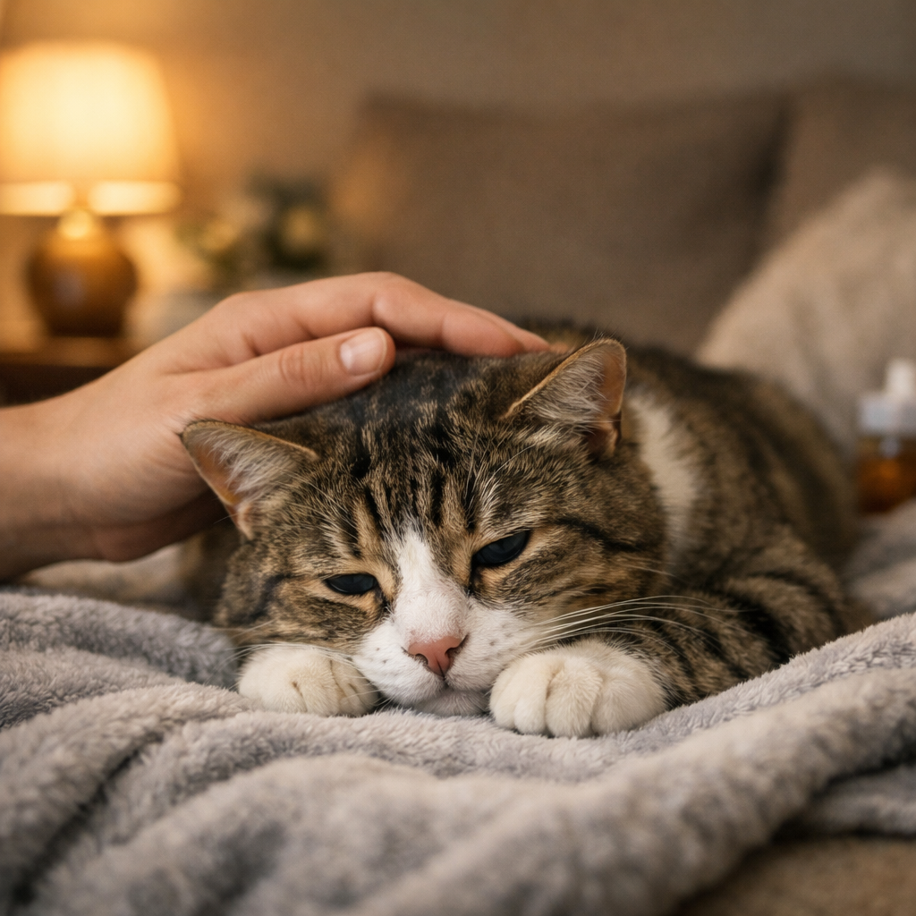 cat sudden lethargy