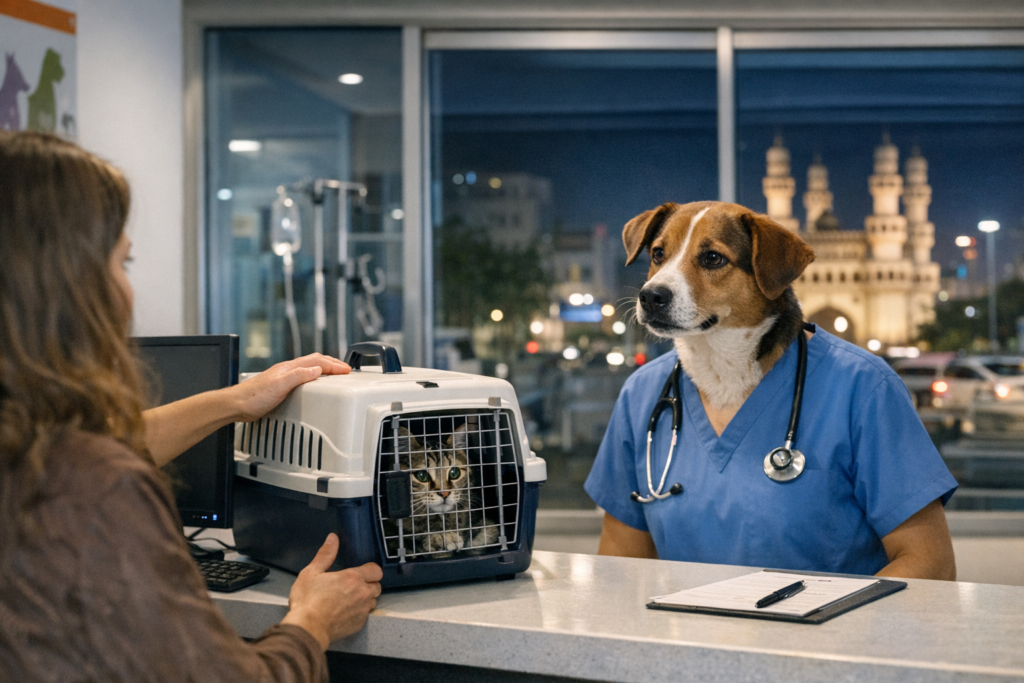emergency vet Hyderabad what to know first