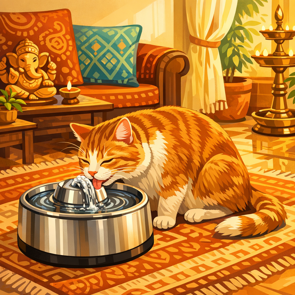 cat water fountain benefits