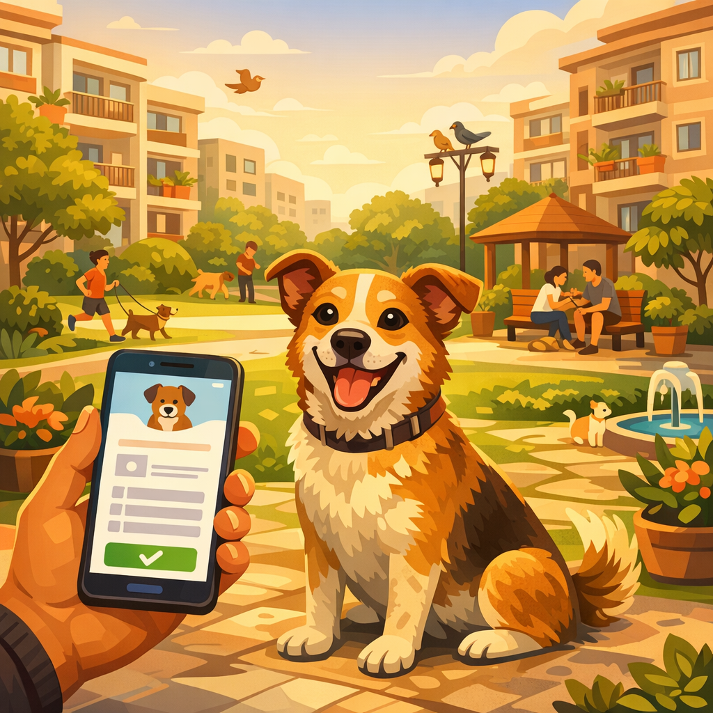 pet registration Noida process